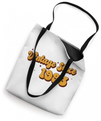 Vintage since 1993 30 Years being a Perfection 30th Birthday Tote Bag $14.68 Totes