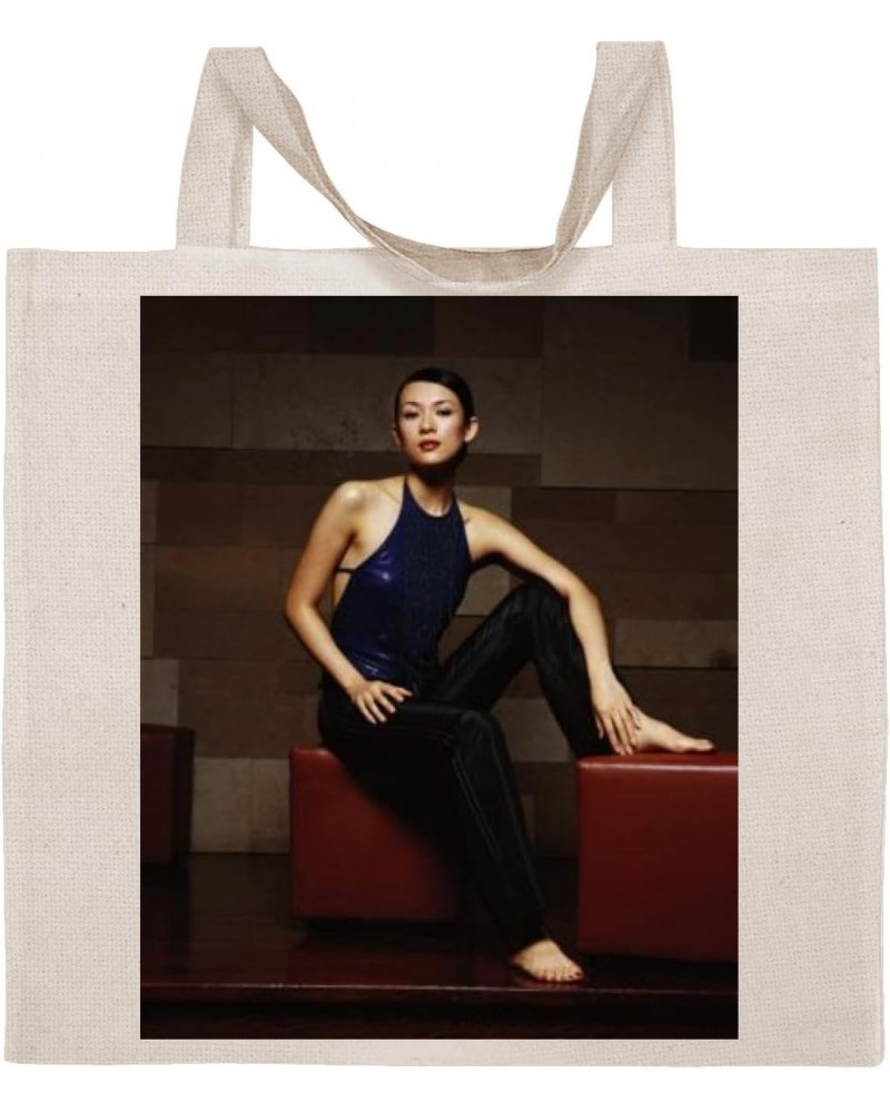 Zhang Ziyi - Cotton Photo Canvas Grocery Tote Bag IDPP613299 $18.60 Totes