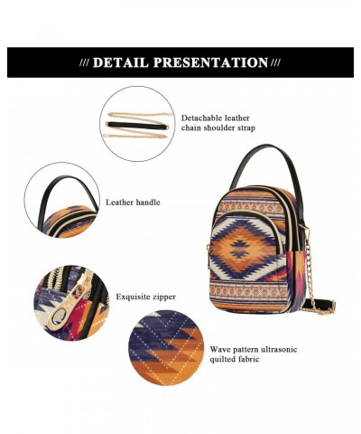 Small Crossbody Bags for Women Trendy Colorful Aztec Print Travel Sling Bag Women's Crossbody Handbags Satchel Bags $11.70 Sa...