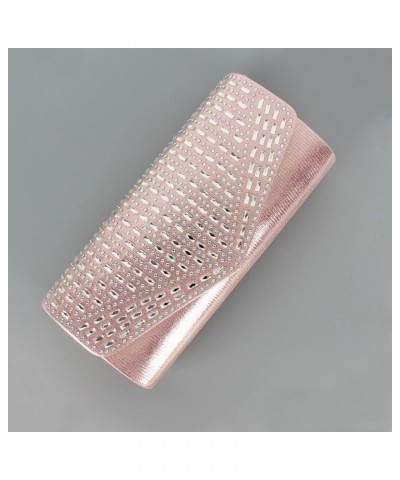 Women Glitter Clutch Purse Flap Envelope Handbags Party Evening Bags Champagne $14.49 Evening Bags