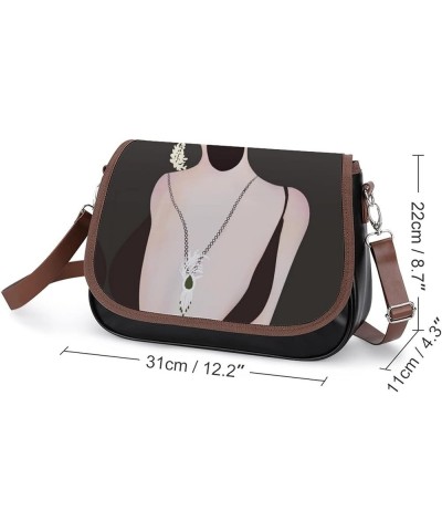 Leather Hobo Bags Women's Crossbody Shoulder Bag Classic City Top Handle Satchels Abstract Painting Lip Color5 $29.49 Hobo Bags