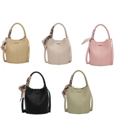 Crossbody bag, bucket bag, ladies handbag bag, suitable for daily matching, as a gift. Black $13.53 Satchels