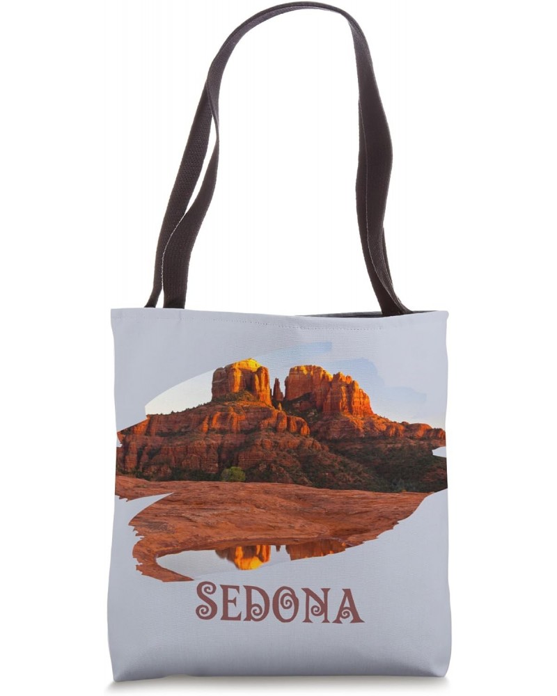 Sedona Arizona Southwest Style Red Mountains AZ Tote Bag $12.47 Totes