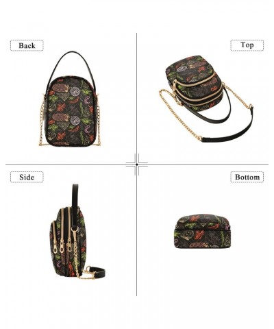 Joko lvery Pizzas Cross Body Purse Shoulder Bag Chain Handbag Crossbody Bags for Work Women Gifts $13.19 Crossbody Bags