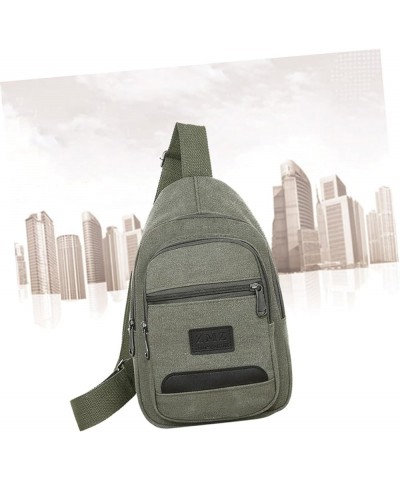 1pc Crossbody Bag for Men Cross Bag for Men Chest Bag Shoulder Crossbody Men Crossbody Bag Men Chest Bag Green $11.12 Others