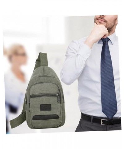 1pc Crossbody Bag for Men Cross Bag for Men Chest Bag Shoulder Crossbody Men Crossbody Bag Men Chest Bag Green $11.12 Others