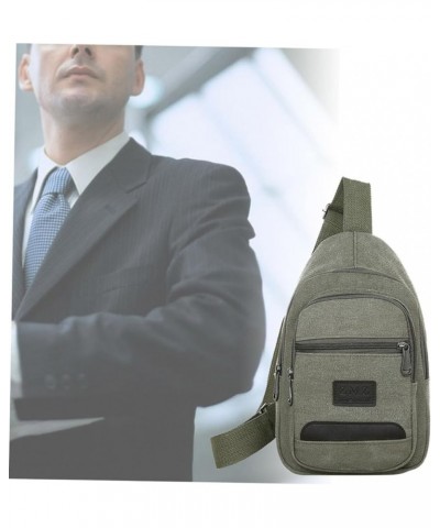 1pc Crossbody Bag for Men Cross Bag for Men Chest Bag Shoulder Crossbody Men Crossbody Bag Men Chest Bag Green $11.12 Others