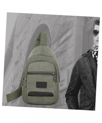 1pc Crossbody Bag for Men Cross Bag for Men Chest Bag Shoulder Crossbody Men Crossbody Bag Men Chest Bag Green $11.12 Others