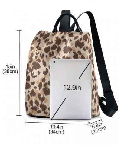 Leopard Tie Dye Animal Backpack Purse for Women Travel Bag Anti Theft Back Pack Fashion Shoulder Bag with Adjustable Straps $...