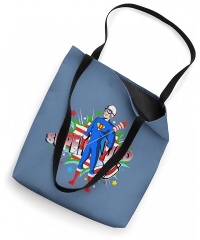 Dad Superhero | Best Father | My Father's Day Hero Dad Tote Bag $11.40 Totes