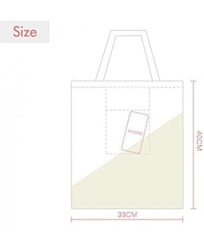 Hip Pelvic Lucky Illustration Stamp Shopping Ecofriendly Storage Canvas Tote Bag $15.80 Totes