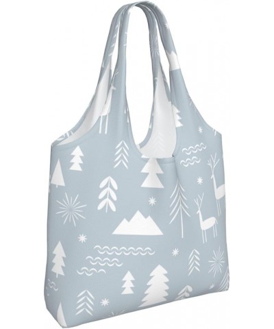 Merry Christmas Single Shoulder Commuter Canvas Tote Bags For Women And Men 26 Merry Christmas $12.31 Totes