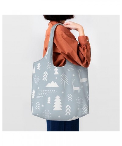 Merry Christmas Single Shoulder Commuter Canvas Tote Bags For Women And Men 26 Merry Christmas $12.31 Totes