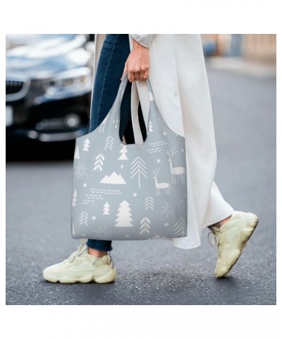 Merry Christmas Single Shoulder Commuter Canvas Tote Bags For Women And Men 26 Merry Christmas $12.31 Totes