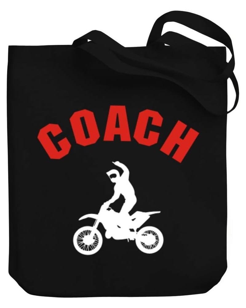 Motocross Racing COACH Canvas Tote Bag 10.5" x 16" x 4 $20.00 Totes