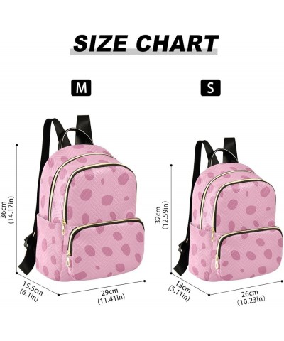 Minimalist Colored Dot Print Pattern Women's Backpack Wallet Casual Small Backpack Fashion Women's Travel Bag School Backpack...