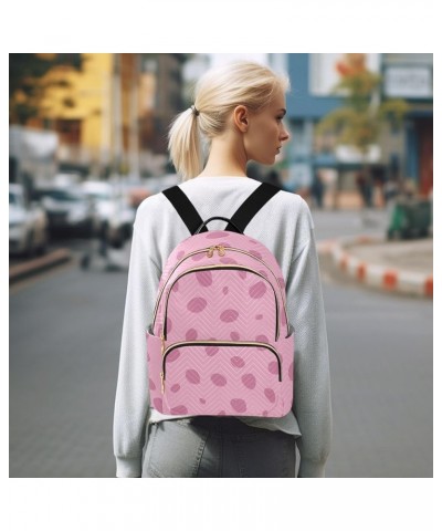 Minimalist Colored Dot Print Pattern Women's Backpack Wallet Casual Small Backpack Fashion Women's Travel Bag School Backpack...