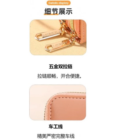 Leather Crossbody Bag for Women with Coin Wallet Mobile Phone Pouch Bag Small Handbag Red $28.57 Totes