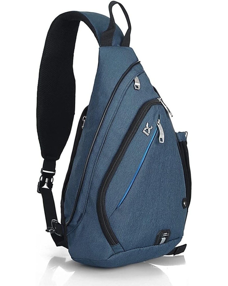 Sling Bag Anti-Thief (Black) Blue $22.13 Crossbody Bags