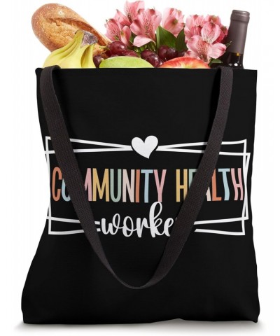 Community Health Worker Heart Community Healthcare Worker Tote Bag $12.69 Totes