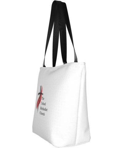 United Methodist Church Home Women'S Casual One Shoulder Carry Shopping Bag Large Capacity Working Storage Handbag $20.80 Sho...