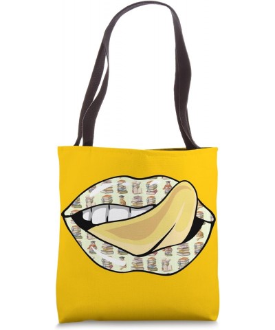 BACK TO SCHOOL BOOKS AND OWLS AND CATS LIPS Tote Bag $11.75 Totes