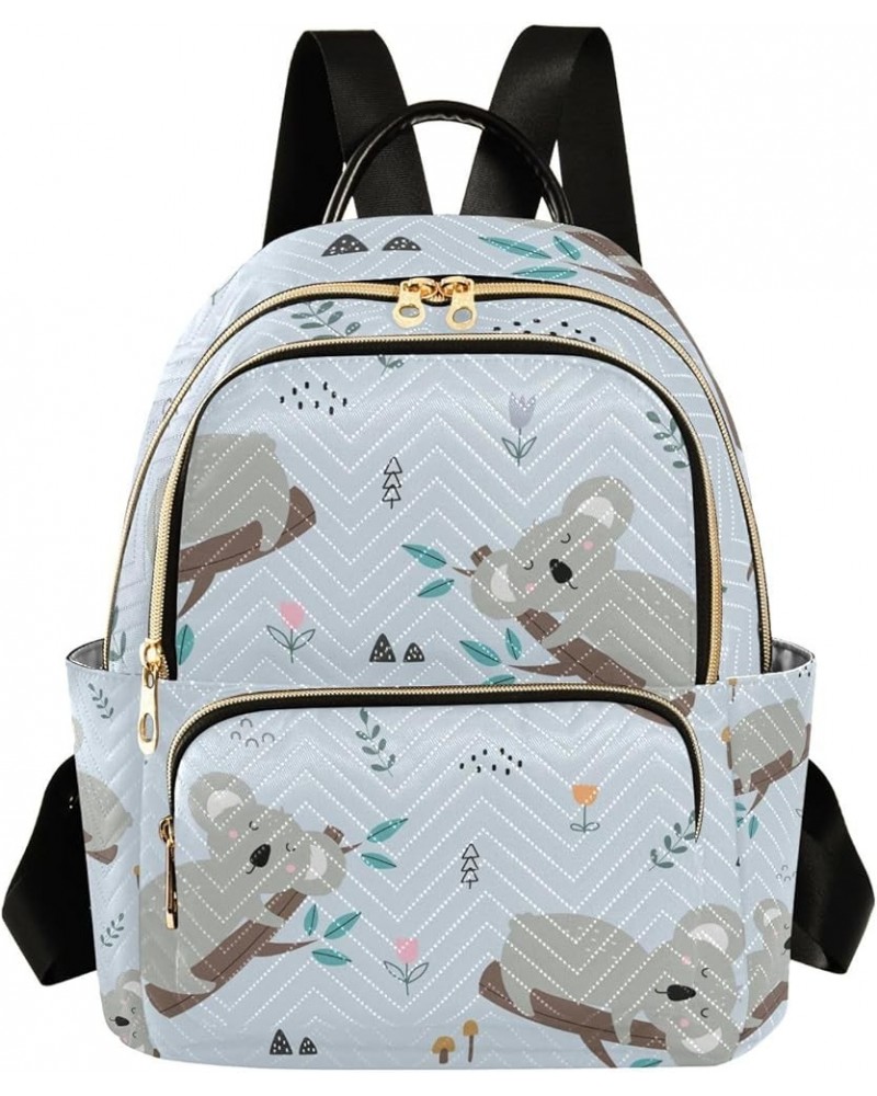 Small Backpack for Women Travel Bag Koala Pattern Daypack Purse Fashion Shoulder Bag Rucksack Medium A445 $14.29 Backpacks