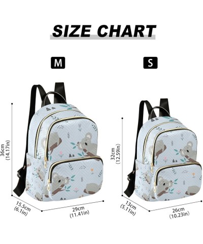 Small Backpack for Women Travel Bag Koala Pattern Daypack Purse Fashion Shoulder Bag Rucksack Medium A445 $14.29 Backpacks