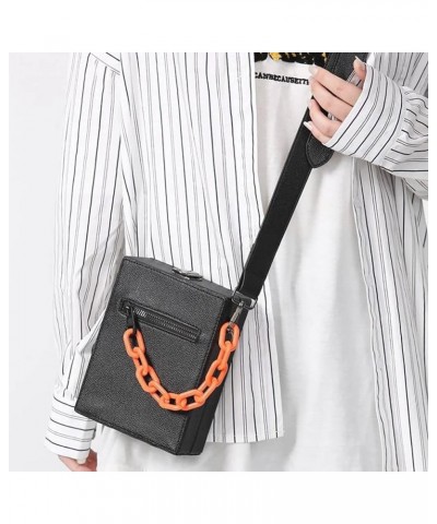 Small Sling Shoulder Bag, Fanny Packs Purse Vegan Leather Crossbody Bags for Women,Messenger Bag Cash Handbag Wallet Orange $...