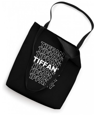 I Love Tiffany Retro Pattern Personalized First Name Tote Bag $14.49 Totes