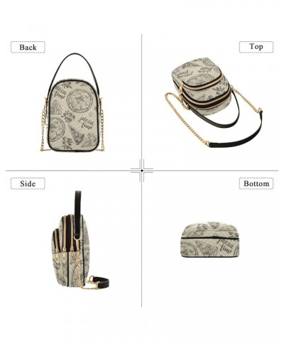 Crossbody Bags for Women Pizza Quilted Chain Crossbody Purses Trendy Cross Body Phone Purse Handbag Pizza 2 $13.77 Crossbody ...