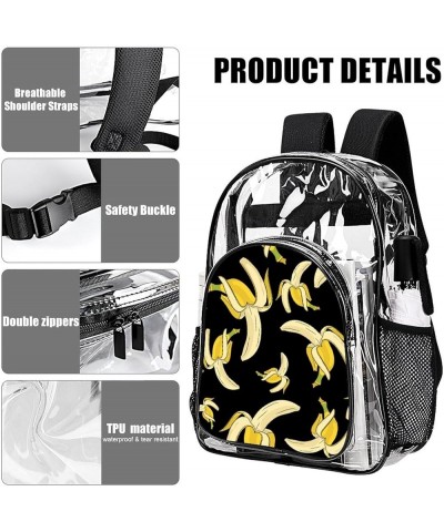 Clear Backpack for Women Men Heavy Duty for Concert Work Sport Games Festival Venues (Cute Cars Truck Tractor Excavator) Patt...