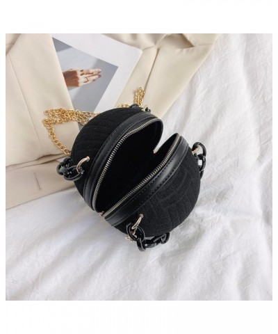 Basketball Purse, Cute Basketball Purses for Women Girls Small Basketball Tote Bag Crossbody Handbag Black $12.97 Totes