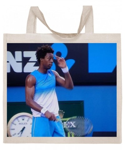 Gael Monfils - Cotton Photo Canvas Grocery Tote Bag IDPP133411 $16.74 Totes