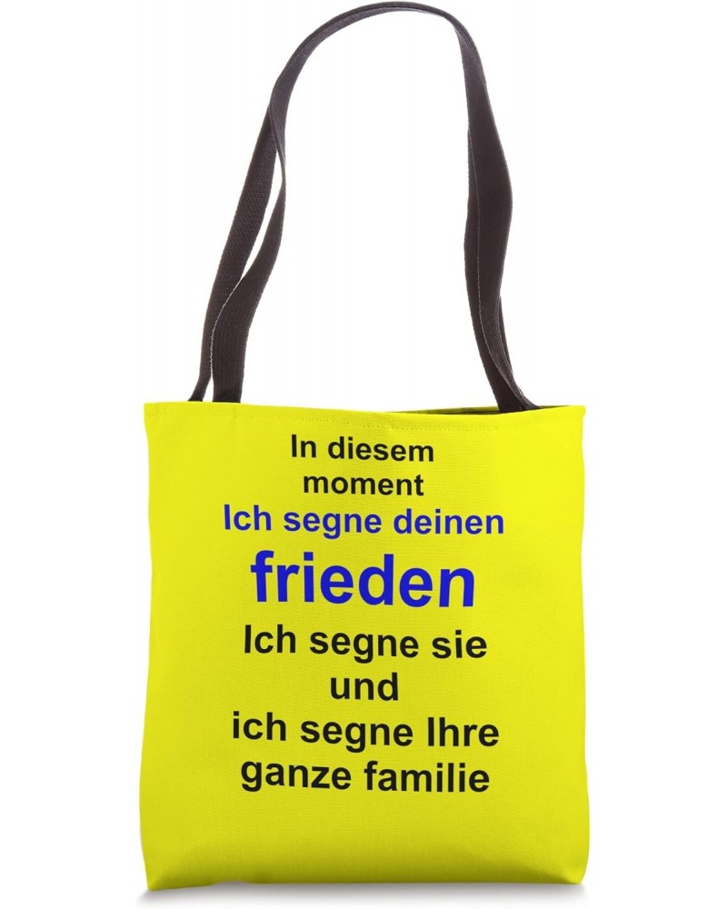 Blessings of Jesus: Multilingual Series (German version) Tote Bag $10.00 Totes