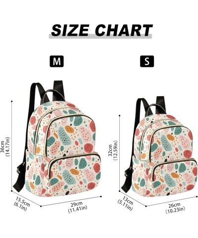 Cartoon Creative Pattern Fashion Backpack Purse for Women, Casual Daypacks, Ladies Gift for Traveling Hiking Multicolor Small...