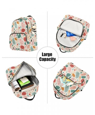 Cartoon Creative Pattern Fashion Backpack Purse for Women, Casual Daypacks, Ladies Gift for Traveling Hiking Multicolor Small...