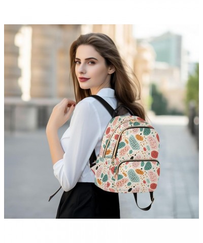 Cartoon Creative Pattern Fashion Backpack Purse for Women, Casual Daypacks, Ladies Gift for Traveling Hiking Multicolor Small...