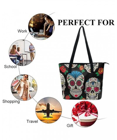 Large Tote Bag Fashion Portable Handbags With Zipper For Women And Men Color574 $18.28 Totes