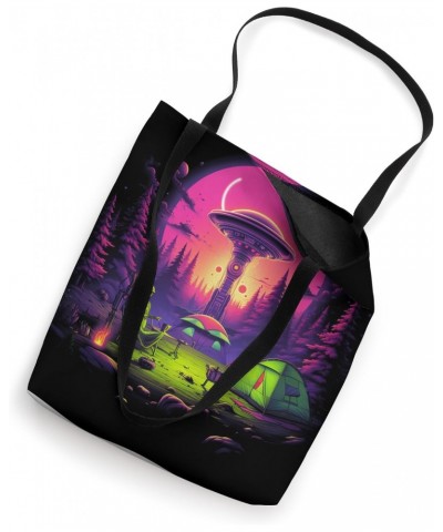 Camping UFO Gear Alien Abduction Tote Bag $12.65 Totes