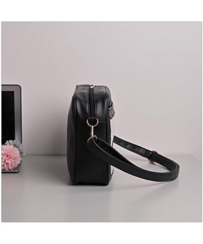 Kawaii Single Shoulder Crossbody Bag Clear Ita bag Y2k handbag Aesthetic Cute Crossbody Bag (Pink) Red $21.79 Totes