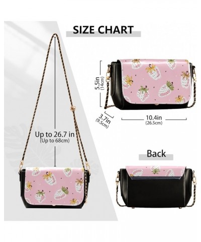 Crossbody Bags for Women Trendy Women's Black Shoulder Bag Small PU Leather Flap Cross Body Bag Handbags Pattern4 $21.72 Cros...