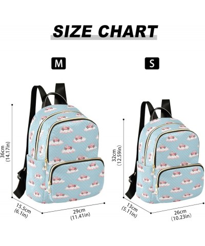 Cloud Car Pattern Fashion Backpack Purse for Women, Casual Daypacks, Ladies Gift for Traveling Hiking Multicolor Small $18.54...