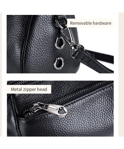 Small Leather Crossbody Bag, Zipper Clutch Phone Shoulder Wristlet Wallet Clutch Purse for Women Z Black-1 $20.99 Clutches