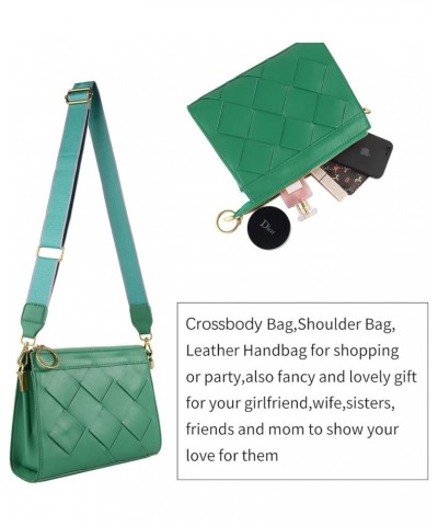 Purses for Women Soft PU Leather Shoulder Bag Ladies Crossbody Purse Pocketbooks for Women Green $19.35 Shoulder Bags