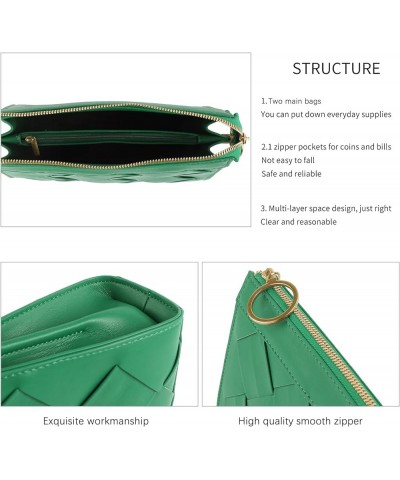 Purses for Women Soft PU Leather Shoulder Bag Ladies Crossbody Purse Pocketbooks for Women Green $19.35 Shoulder Bags