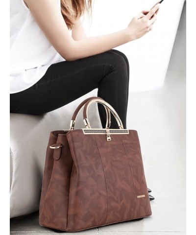 NSB-06-ZIPPER-HANDBAG Dark Brown $17.22 Clutches