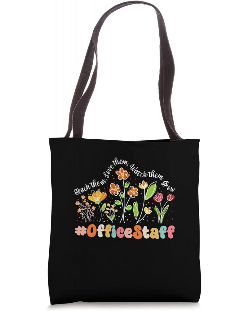 Office Staff Appreciation Week Teacher Back to School Tote Bag $13.77 Totes