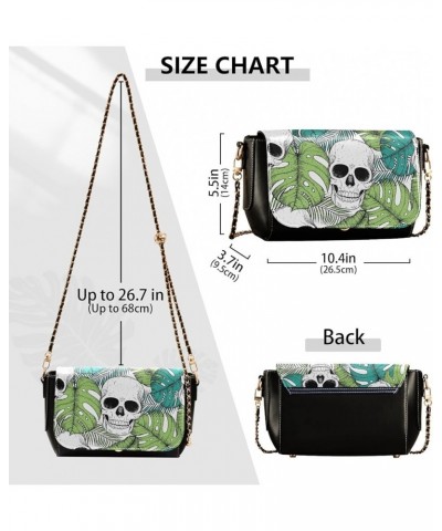 Crossbody Bags for Women Trendy Women's Black Shoulder Bag Small PU Leather Flap Cross Body Bag Handbags Pattern16 $21.72 Cro...