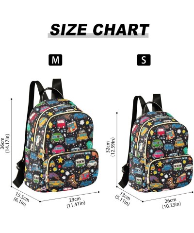 Cute Car Backpack Purse for Women Small Travel Bag Fashion Daypack M 202a3148 S(10.23"x5.11"x12.59") 202a3148 $16.40 Backpacks